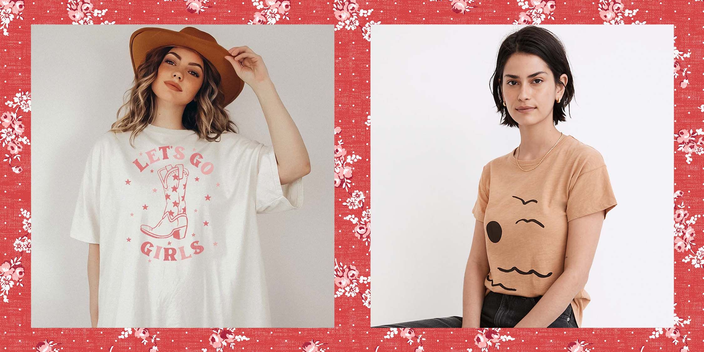The Best Graphic Tees For Women Right Now - The Mom Edit