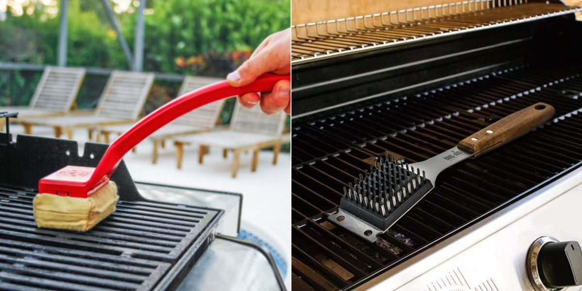 Grill Clean + Grill Brush