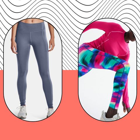 a collage of tried and tested gym leggings