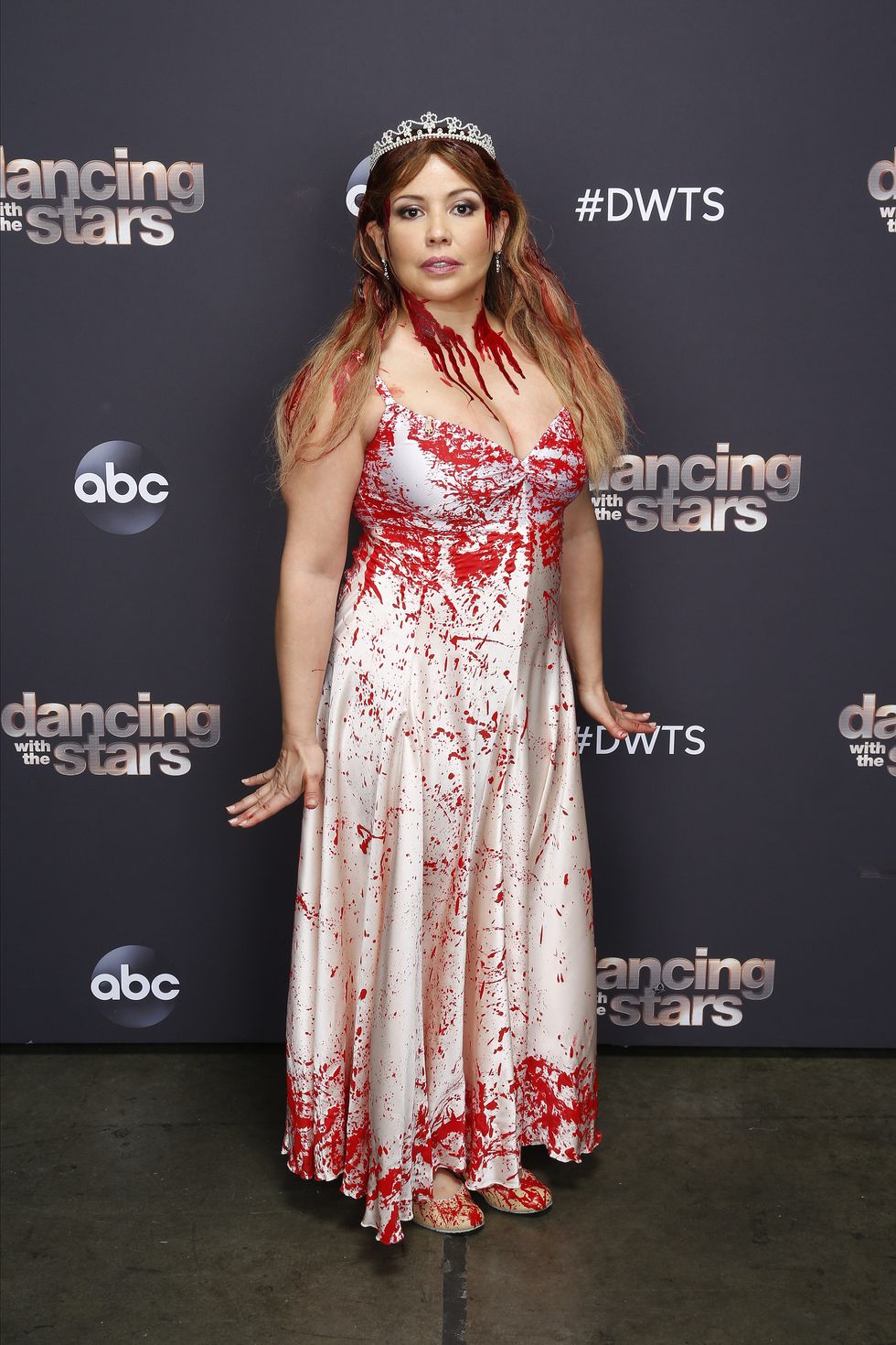 dancing with the stars villains night just in time for halloween, 10 celebrity and pro dancer couples find their inner villain as they compete for this seasons seventh week live, monday, oct 26 800 1000 pm edt, on abc kelsey mcnealabc via getty images justina machado