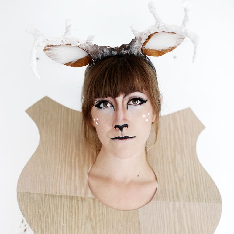 best halloween face paint ideas deer