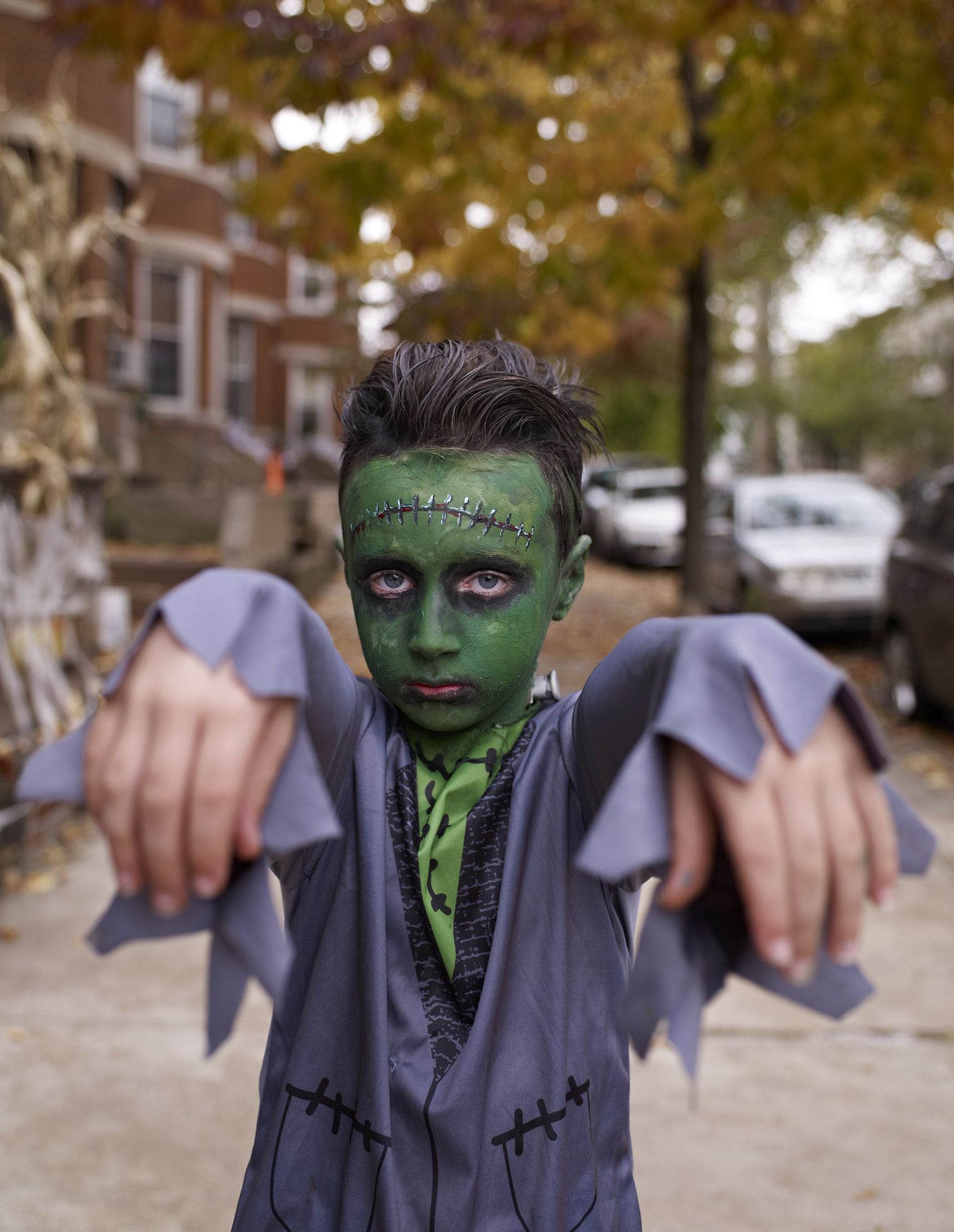Halloween face paint ideas: Frankenstein's monster face paint  Monster face  painting, Frankenstein face paint, Face painting halloween