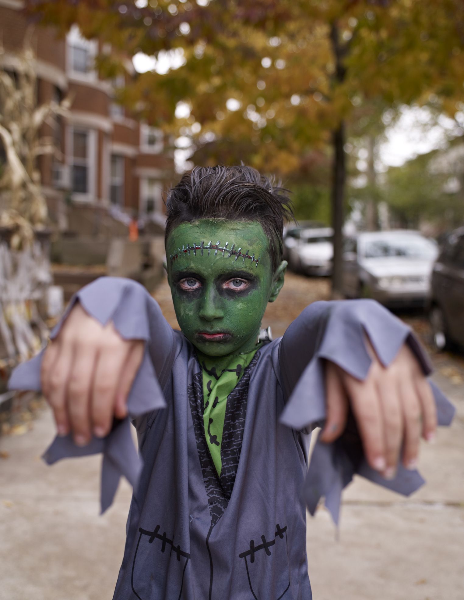 easy halloween face paint