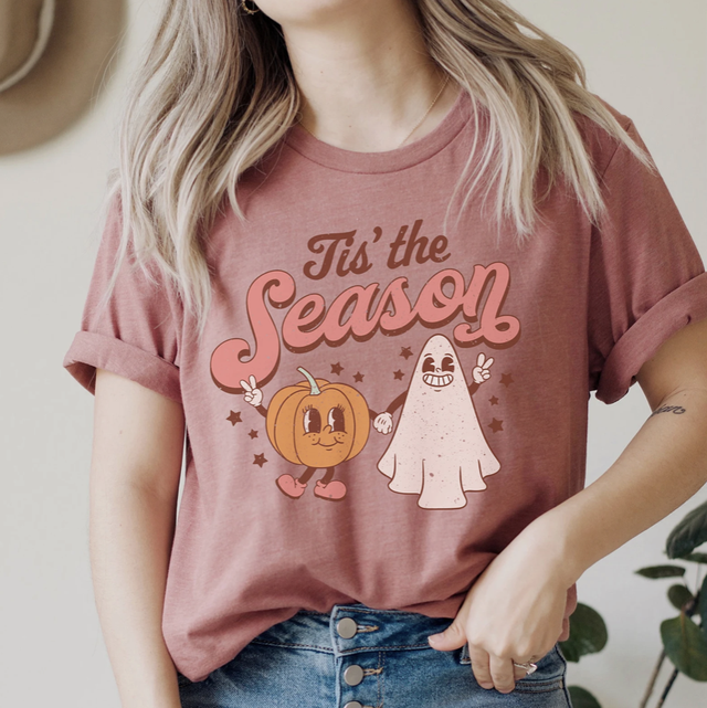Matching Holiday Graphic Easy T-Shirt for Women