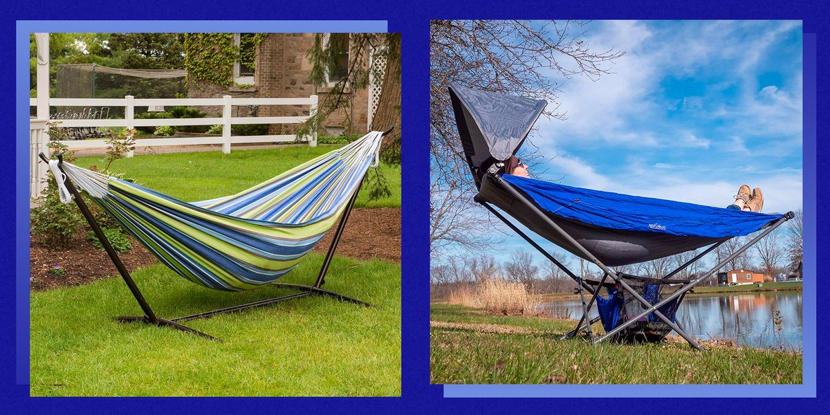 republic of durable goods portable hammock with stand, vivere hammock