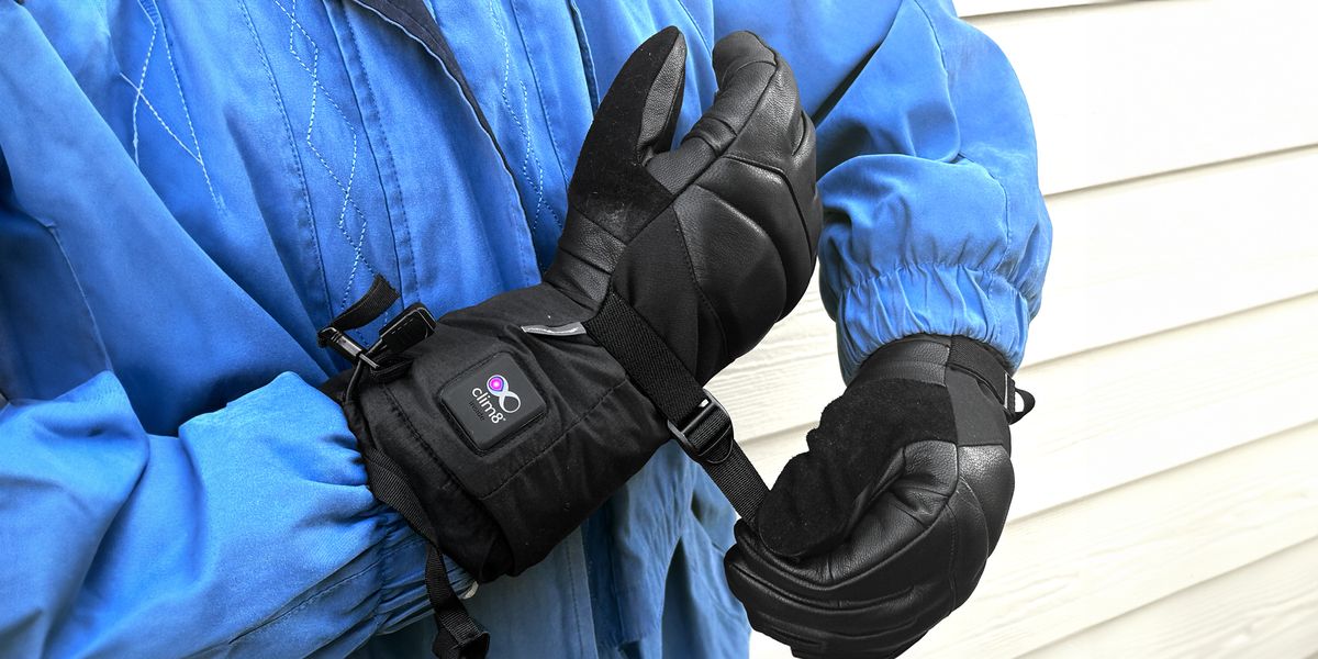 USB Heated Fishing Gloves Rechargeable Waterproof Motorcycle Mittens  Electric Heating Gloves Hand Warmer Outdoor Sports Gloves
