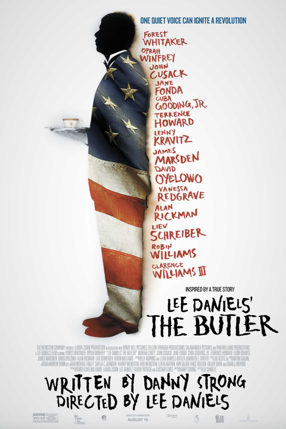 'lee daniels' the butler' movie poster