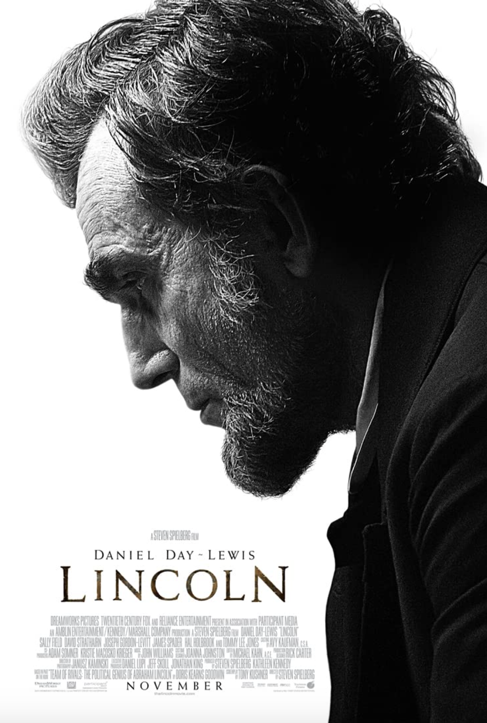 daniel day lewis as lincoln in 'lincoln'