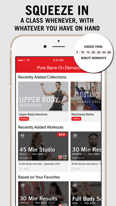Best Home Workout Apps: Pure Barre