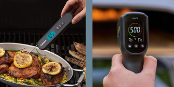 cuisinart infrared and folding grilling thermometer, ooni digital infrared thermometer gun