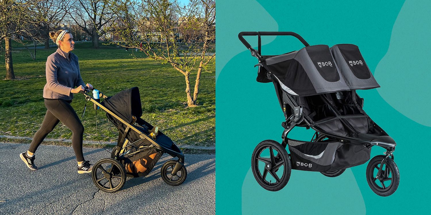 Bob cheap stroller running