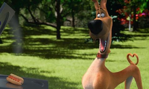 an animated great dane for marmaduke, a good housekeeping pick for best kids movies 2022