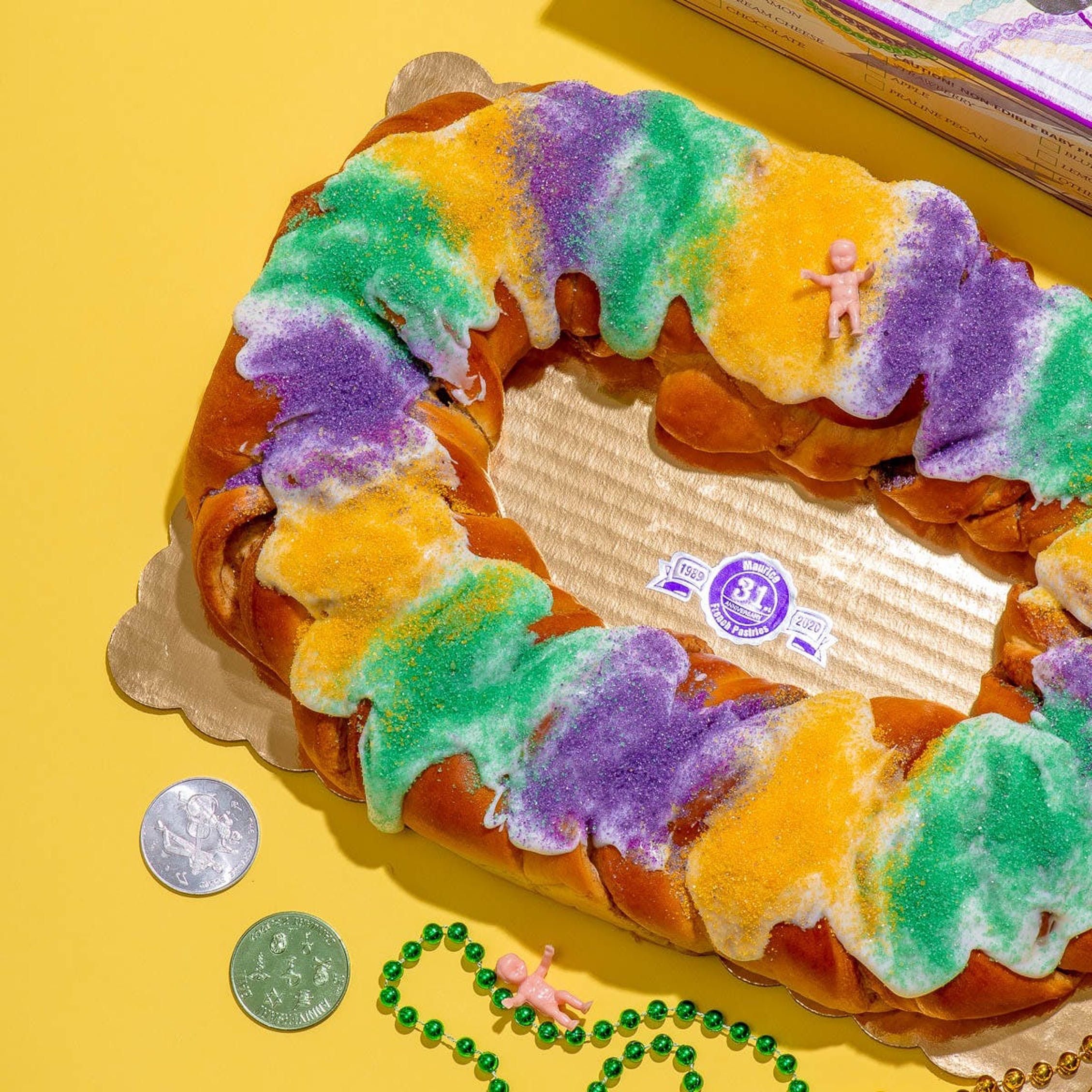 King Cake, Filled Two Ways