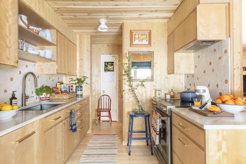 1970s rancher designed by max humphrey in portland suburb kitchen