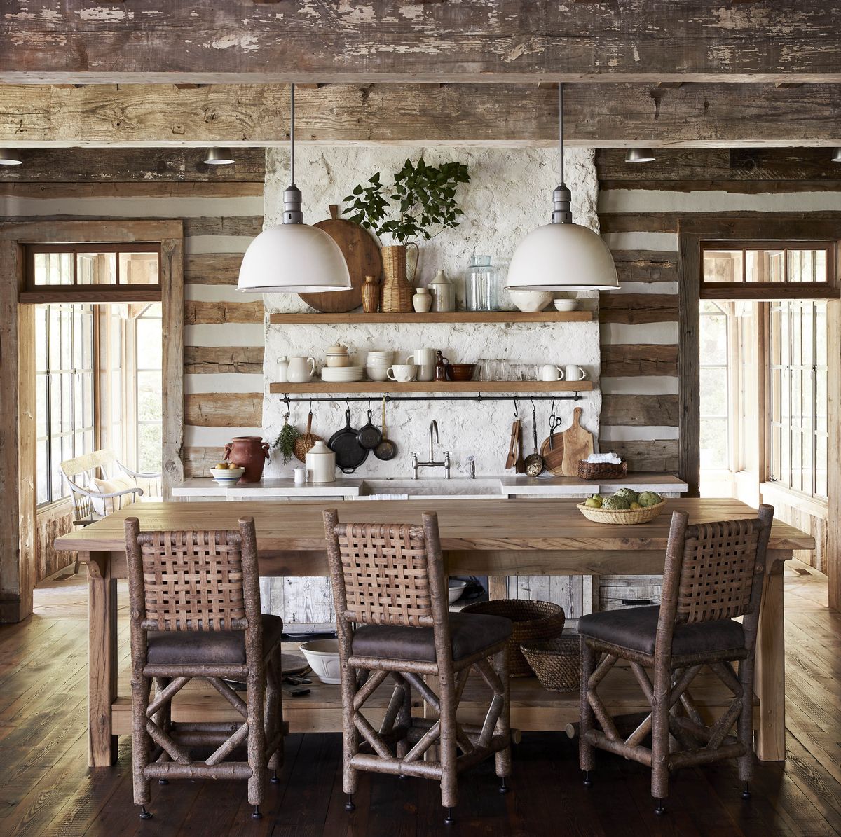 best kitchen decor ideas modern rustic cabin