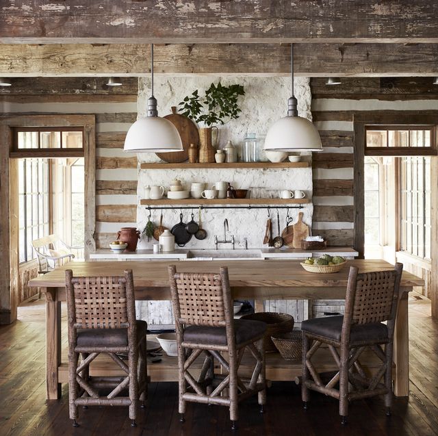 100 Best Kitchen Design Ideas - Pictures of Country Kitchen Decor