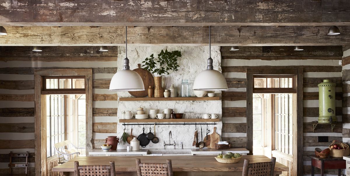 5 Cozy Country Kitchen Ideas - Venetian Plaster 
