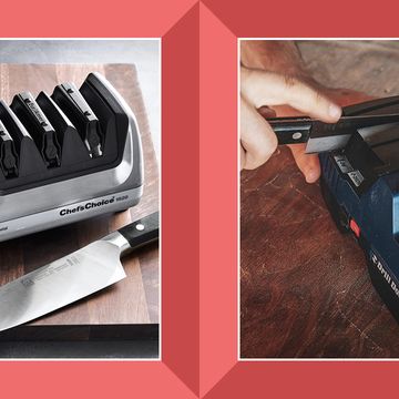 chef'schoice 1520 angle select electric knife sharpener and drill doctor x2 drill bit and knife sharpener with removable guide system