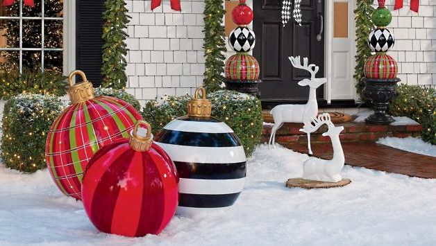 large christmas ornaments