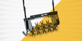 agri fab 16 inch push spike aerator