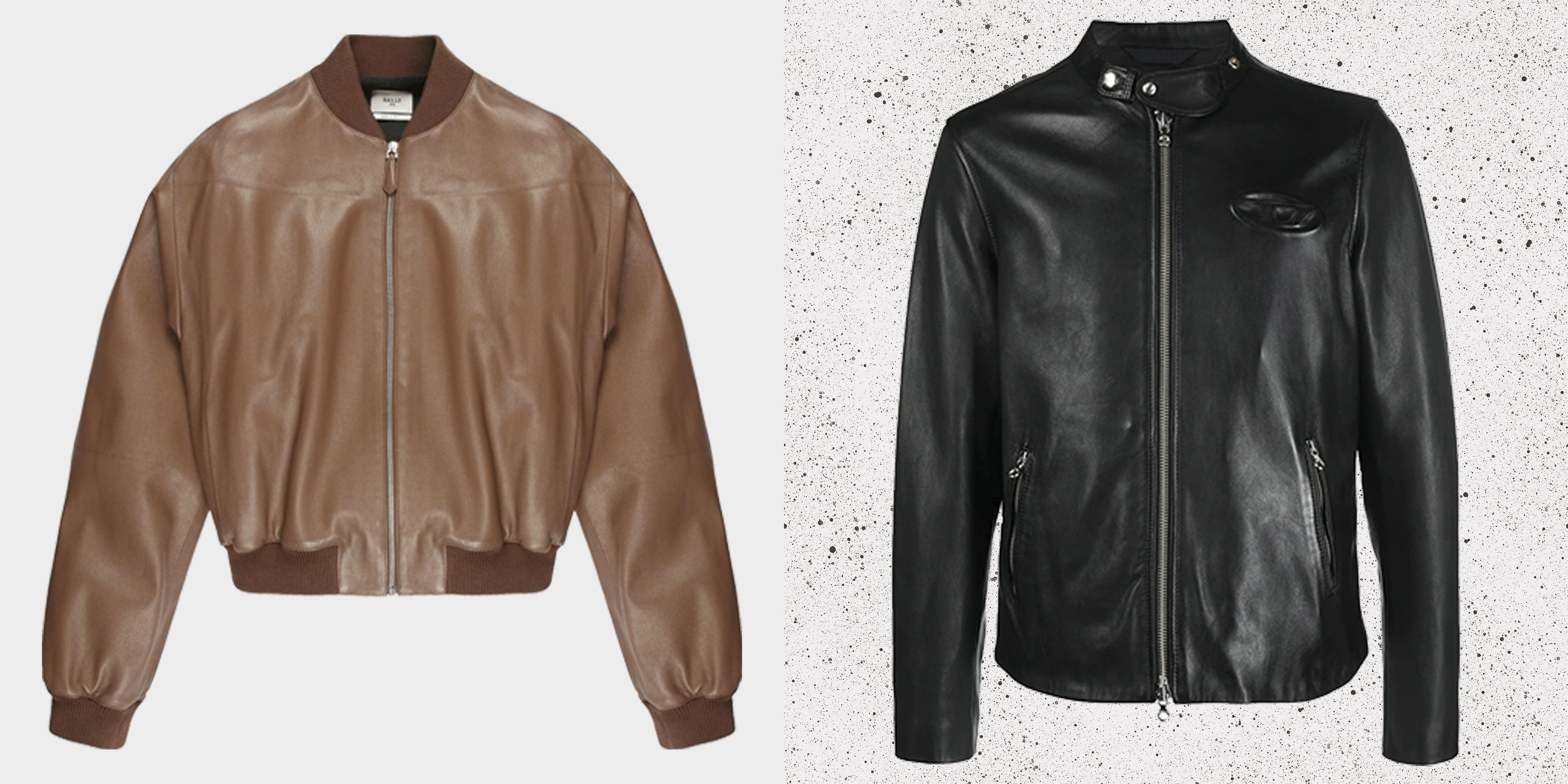 The Best Men's Leather Jackets 2024 | Esquire