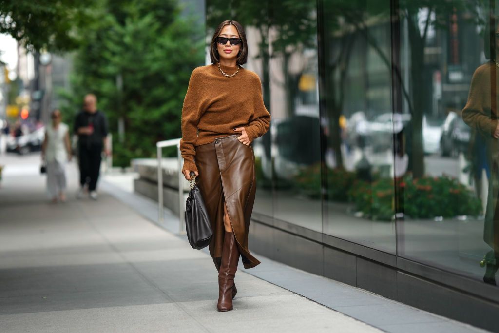 Buy Alacati Faux Leather Skirt 2024 Online | ZALORA Singapore