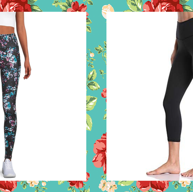Performance Active Crossover Leggings With Pockets Tie-dye Pattern