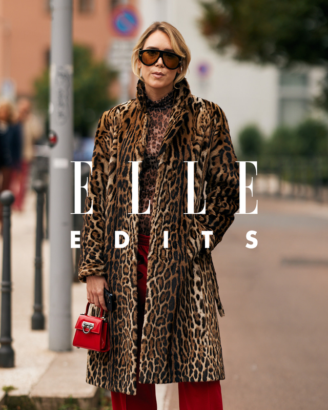 Animal print coat hotsell