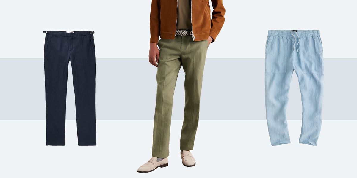 The 17 Best Linen Pants for Men 2023 - Stylish Linen Trousers for Men