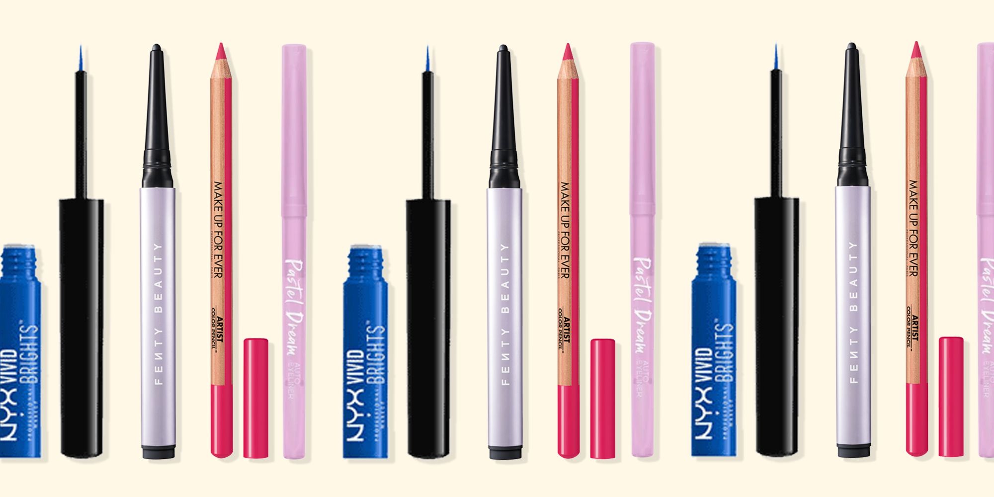 Best Colored Eyeliners 2022 - Pigmented Liquid and Liners