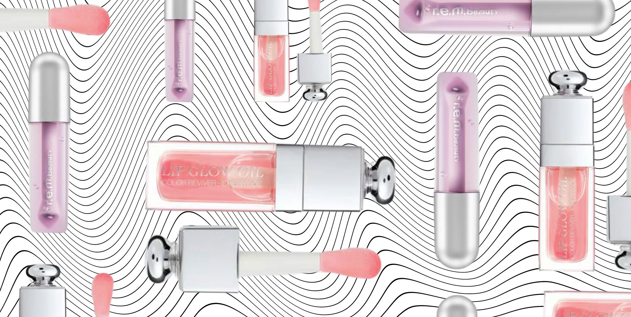 R.E.M. Beauty Essential Drip Lip Oil - Raspberry Drip