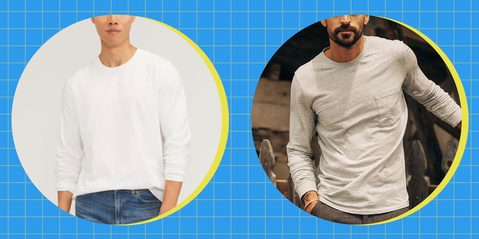 The 7 Best Long Sleeve T-Shirts for Men, Tested by Style Editors