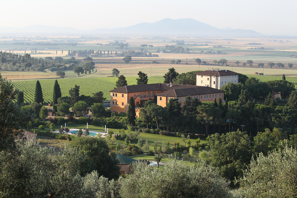 best luxury hotels in tuscany l'andana
