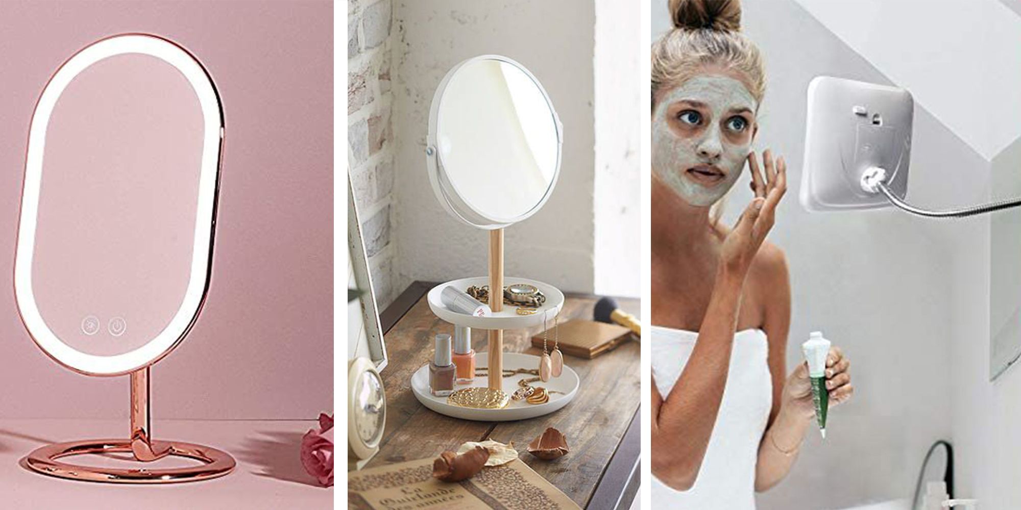 Compose Andre steder Savvy Best makeup mirrors to buy; table top, light up, travel and more