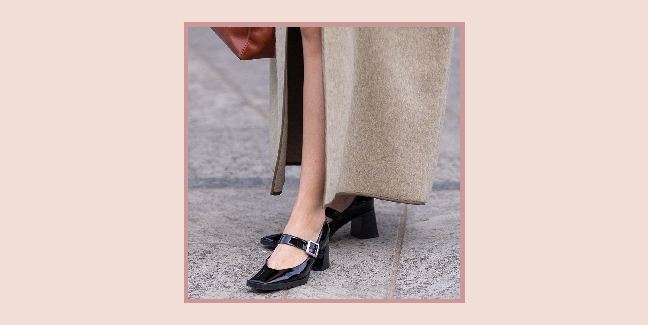ASOS DESIGN Sebi chunky mary jane heeled shoes in black patent | ASOS