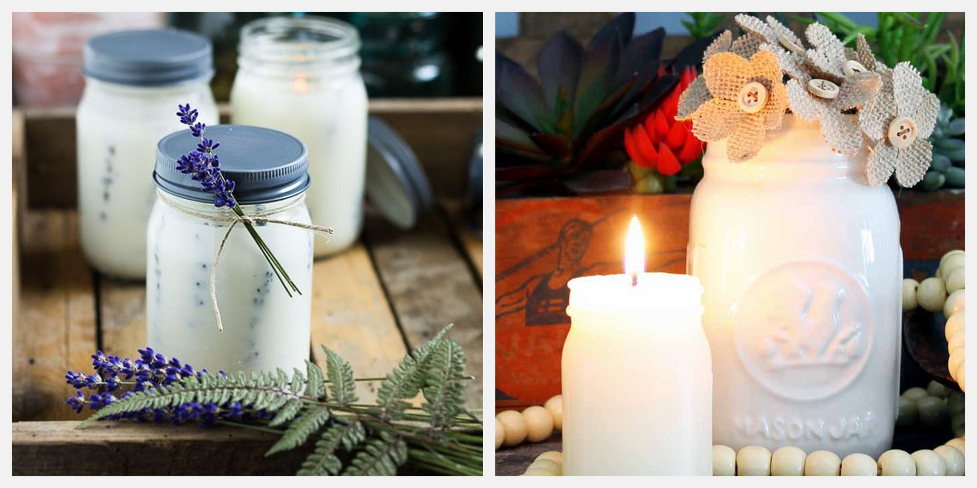 Creative Mason Jar Candles to Make Or Buy - Best DIY Mason Jar