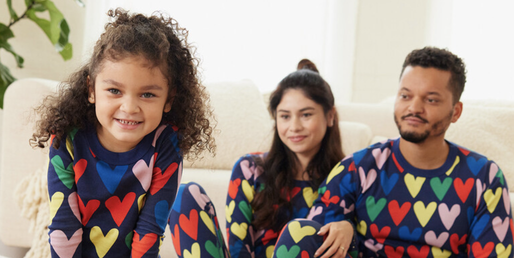 best matching family pajamas