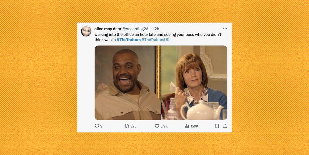 The best memes about The Traitors' Diane's murder