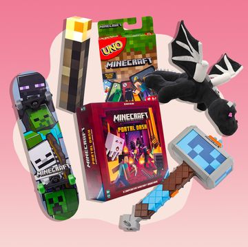 minecraft toys your kids will love including minecraft uno, ender dragon plush toys, torch light, minecraft skateboard, and more