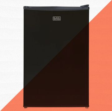 black and decker mini fridge in black
