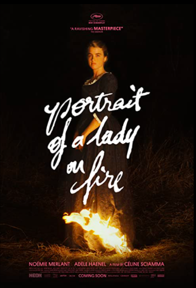 portrait of a lady on fire movie poster