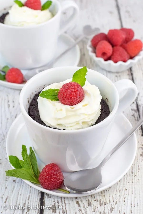 30 Best Microwavable Mug Cake Recipes