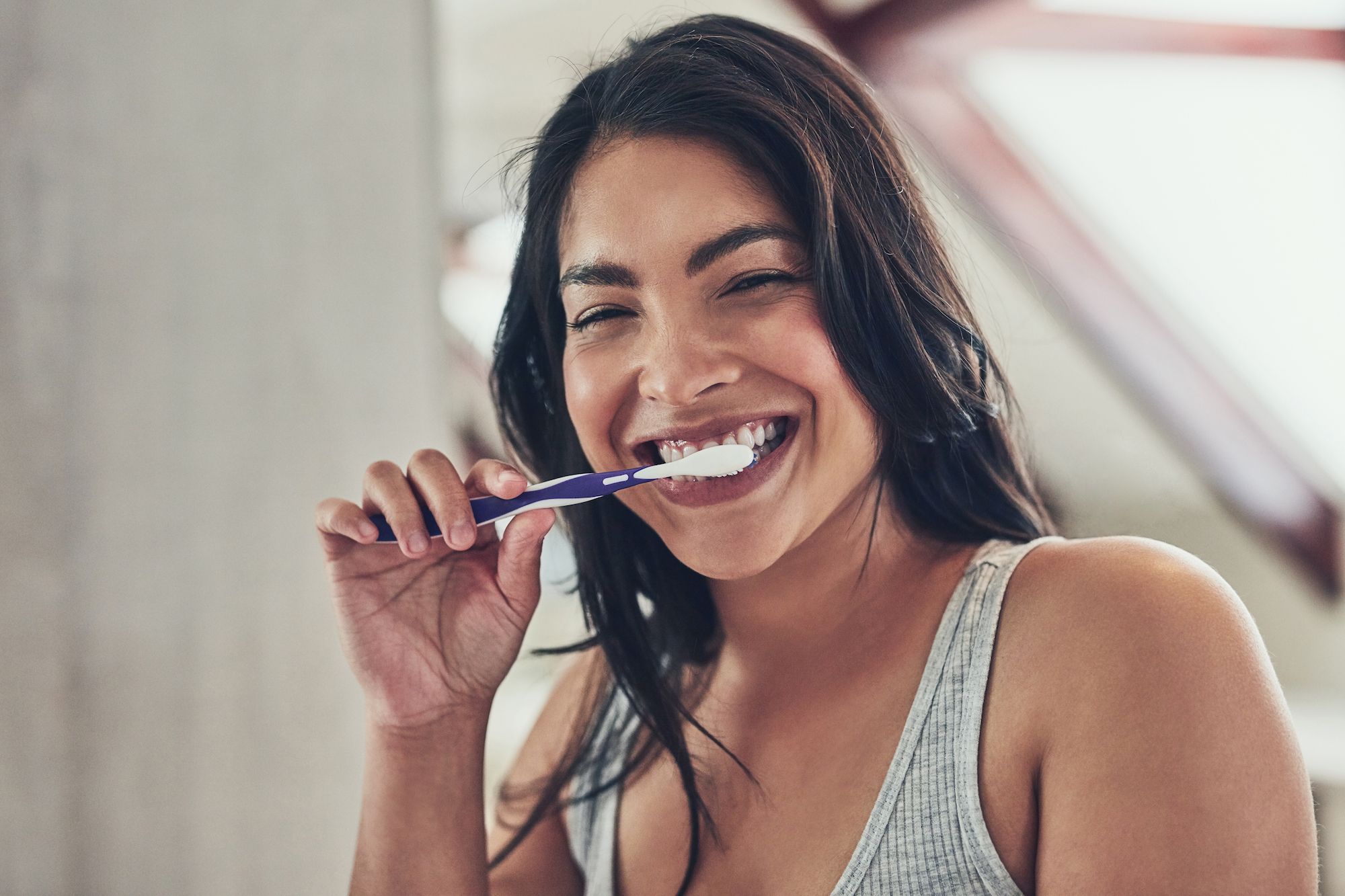 Purple Toothpaste Shouldn't Replace Your Regular Toothpaste—Here's Why