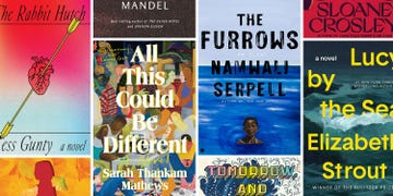 a collage of new books released in 2022 in a roundup of the best new books 2022 – 35 best and buzziest new books