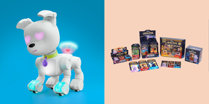 wowwee's dog e and ravensburger disney lorcana are two of good housekeeping's picks for hottest toys of 2023