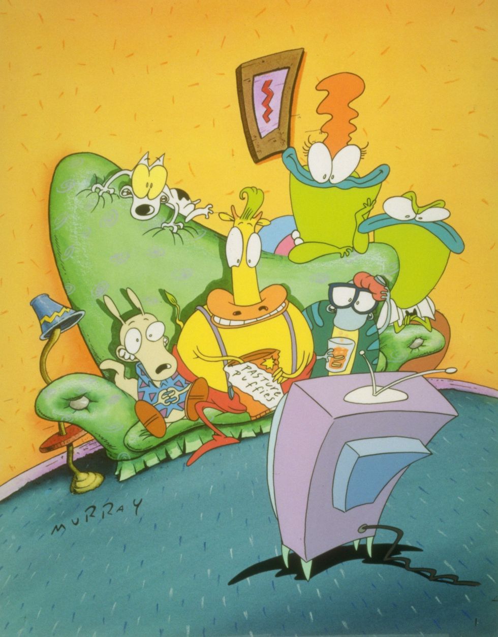 Best Nickelodeon Cartoons Rocko's Modern Life