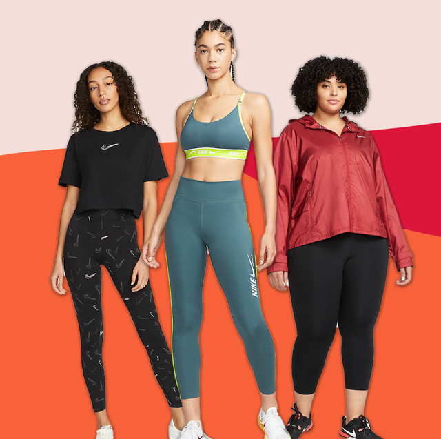 Nike Womens Sportswear Mid-Rise Swoosh Leggings in Black, Diff