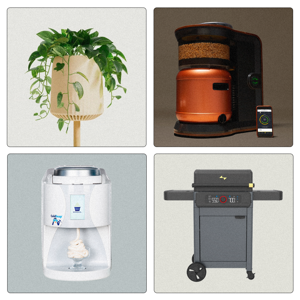 a variety of kitchen appliances