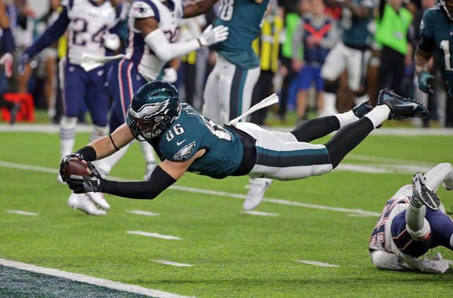 Philadelphia Eagles' Zach Ertz Shares Super Bowl Workout Tips