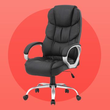 black swivel office chair